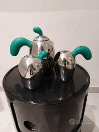 Set vintage Alessi con moka