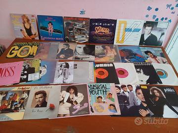 Lotto 50 Vinili 45 Giri (7") anni 70-80