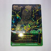 naruto mythos tcg secret rare Kakashi Hatake card
