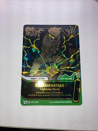 naruto mythos tcg secret rare Kakashi Hatake card