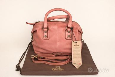 BORSA ARTIGIANALE VD BOLOGNA PELLE ROSA CIPRIA