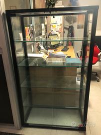 Vetrina da esposizone 5 ripiani