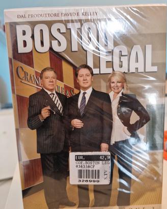 boston legal dvd stagione 3 sigillata 