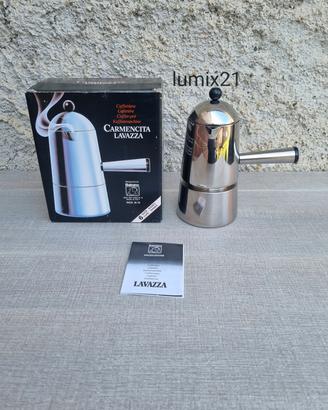 Caffettiera Lavazza Carmencita 6  inox Nuova