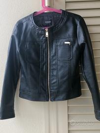Giubbotto in pelle guess bambina