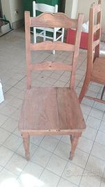 tavolo in legno massiccio 