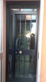 portoncino in ferro battuto