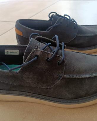 Scarpe Timberland uomo, misura 42, blu in camoscio