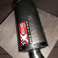 Scarico X-racing Titanio 
