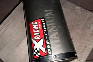 Scarico X-racing Titanio 