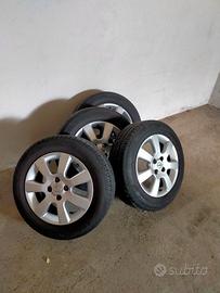 cerchi in lega e gomme auto estive Opel corsa