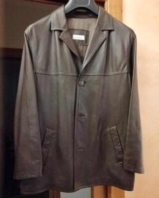 Giacca in pelle uomo