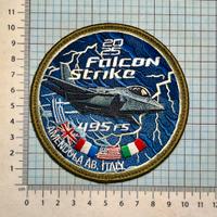 Collectible Patch Falcon Strike 2025 🇺🇸 🇮🇹