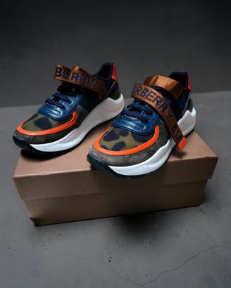 sneakers originali Burberry  RONNIE nuove 