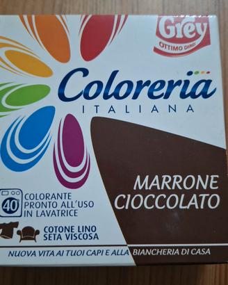 Coloreria italiana color marrone cioccolato