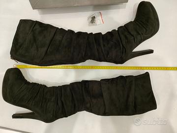 stivali neri tacco 12 n. 38 usati