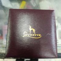 scatola levrette per orologi in pelle 