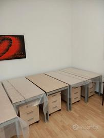 Scrivanie + cassettiere