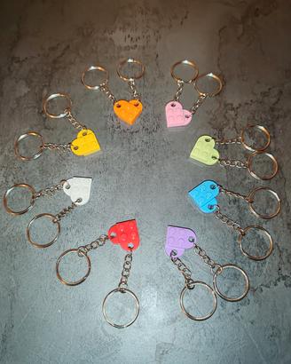 Portachiavi Cuore Divisibile 