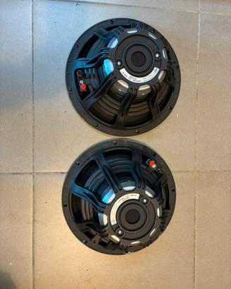 Coppia woofer Faital 2000w 4ohm