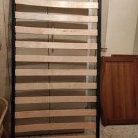 Rete a doghe con giroletto legno