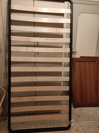 Rete a doghe con giroletto legno