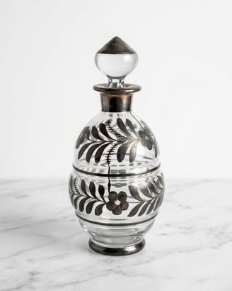 Boccetta Decanter Vintage Cristallo e Argento