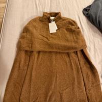 Maglione a dolcevita in misto mohair