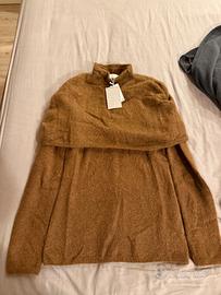 Maglione a dolcevita in misto mohair