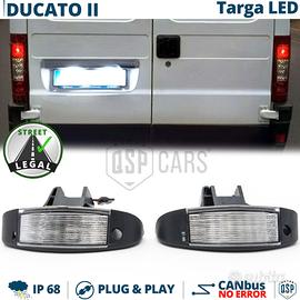 Placchette Luci TARGA LED PER Fiat Ducato 2 CANbus