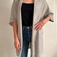 Cardigan grigio Michael Kors 100% cashmere S M