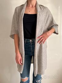 Cardigan grigio Michael Kors 100% cashmere S M