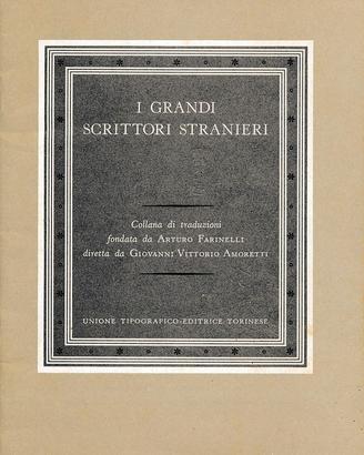 Catalogo UTET "I Grandi Scrittori Stranieri"-1967