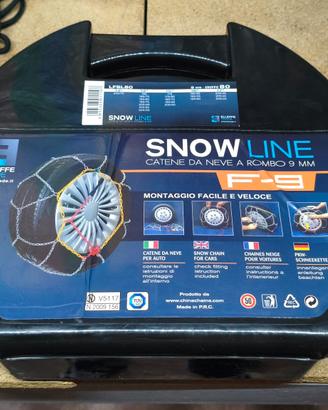 catene da neve per diverse misure