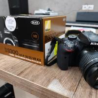 Nikon D3300 + 18-55 – ideale per iniziare