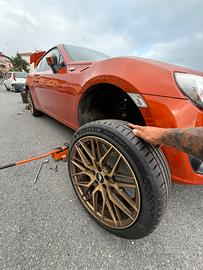 CERCHI JR28 gommati michelin pilot sport