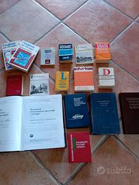 I dizionari sono diversi.