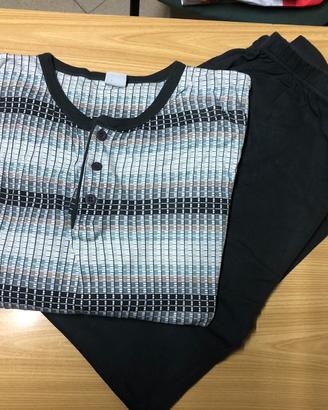 Pigiama uomo maniche lunghe cotone 54