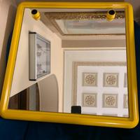 SPECCHIO BAGNO IN PLASTICA ANNI 80 NOS