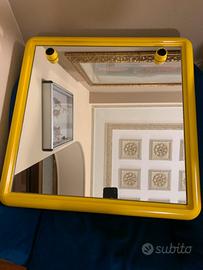 SPECCHIO BAGNO IN PLASTICA ANNI 80 NOS