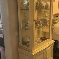 Vetrinetta shabby chic in legno – elegante
