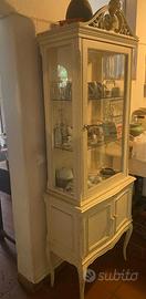 Vetrinetta shabby chic in legno – elegante