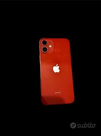 iphone 12 mini rosso  leggermente difettoso