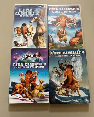 DVD L’era Glaciale 2-3-4-5