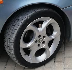 cerchi in lega con le gomme 