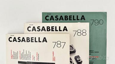 Casabella n. 787 n. 788 n. 790