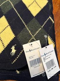 Sciarpa nuova 100% lana d’agnello Ralph Lauren