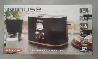 TOSTAPANE VINTAGE MUSE MS 130 BC 1000 W NUOVO