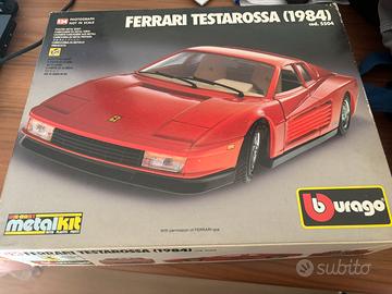 Bburago Ferrari Testarossa 1984 1/24 metalkit