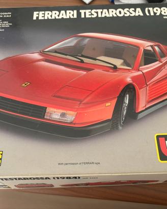 Bburago Ferrari Testarossa 1984 1/24 metalkit